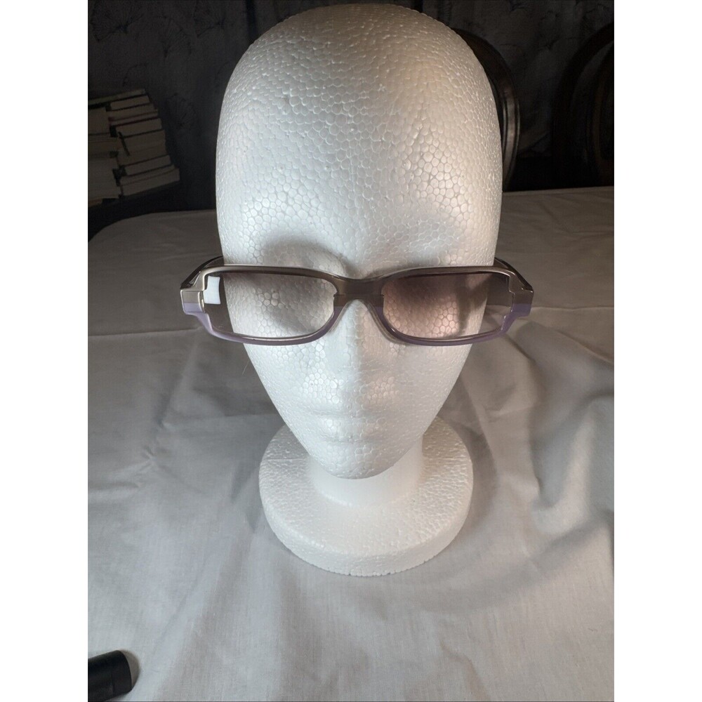 L.A. Eyeworks One Pair‎ Quark 969 Brown Square Glasses Frames Vintage
